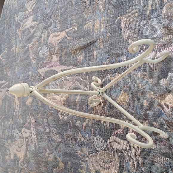 Hand Crafted Orca Whale Clock Hand Painted Terra Cotta Plate Table Easel Ocean - Picture 9 of 9